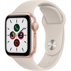 Apple Watch Montre connectée SE 40MM Alu Or/Lumiere Stellaire