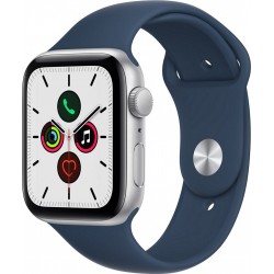 Apple Watch Montre connectée SE 44MM Alu Argent/Bleu