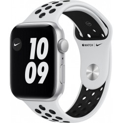 Apple Watch Montre connectée SE Nike 44MM Alu Argent/Noir