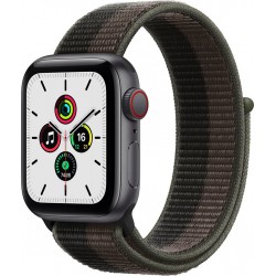 Apple Watch Montre connectée SE 40MM Alu Gris/Gris Tornade Cellular