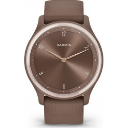 Garmin Montre santé Vivomove Sport PeachGold chocolat