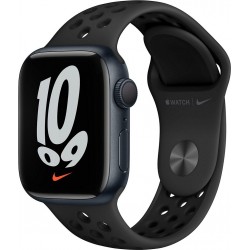 Apple Watch Montre connectée Nike 41MM Alu Minuit/Anth Noir Series 7