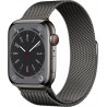 Apple Watch Montre connectée 45MM Acier Graph/Bouc Graph Mi Series8 C