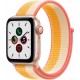 Apple Watch Montre connectée SE 40MM Alu Or/Mais Boucle Blanc Cellula