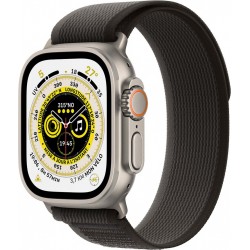 Apple Watch Montre connectée 49MM Tita/Bouc Trail Noi/Gri Ultra M/L C