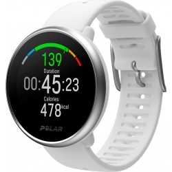 Polar Montre sport IGNITE Blanc M/L