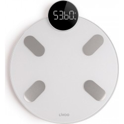 Livoo Pèse personne connecté impedancemetre connecte