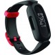 Fitbit Bracelet connecté Ace 3 noir et rouge sport