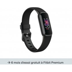 Fitbit Bracelet connecté Luxe noir