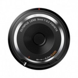 Olympus Objectif pour Hybride 9mm f/8 Fisheye Noir