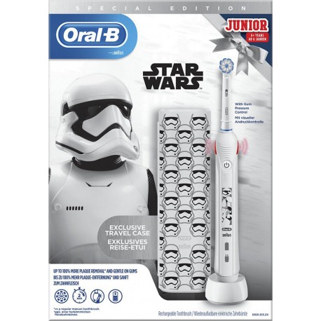 Oral-B Brosse à dents électrique SMART Junior Star Wars avec etui