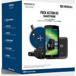 Crosscall Smartphone Pack Action X5 + X-Chest + X-Power
