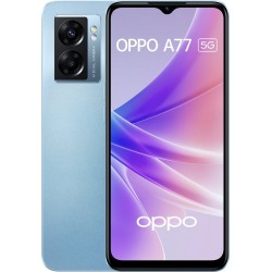 OPPO Smartphone A77 Bleu 128Go 5G