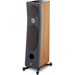 Focal Enceinte colonne KANTA N2 WALNUT VENEER DARK GREY MAT