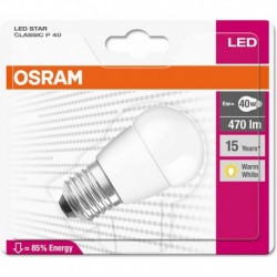 Osram ampoule LED Star Classic E27 6W (40W) blanc chaud (lot de 3)