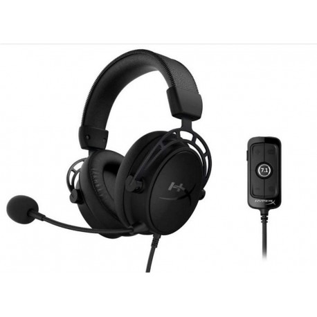 Hyperx Casque gamer Cloud Alpha S Blackout