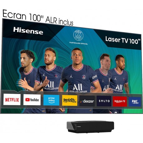 Hisense Vidéoprojecteur home cinéma 100L5F-D12