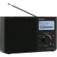 SONY Radio DAB XDRS61DB noir anthracite