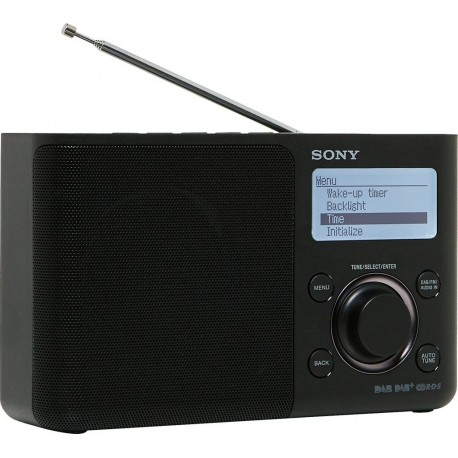 SONY Radio DAB XDRS61DB noir anthracite