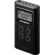 Sangean Radio FM POCKET 120 Noir