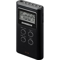 Sangean Radio FM POCKET 120 Noir