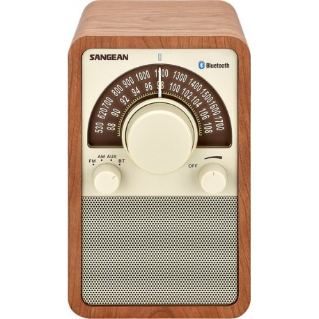 Sangean Radio FM Genuine 150 noyer