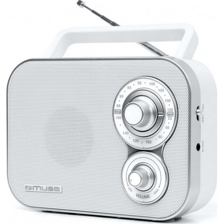 MUSE Radio FM M-051 RW blanche