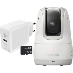 Canon Appareil photo Compact PowerShot PX Blanc - Essential Kit