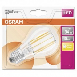 Osram ampoule LED Star Classic E27 11W (94W) blanc chaud (lot de 2)