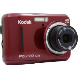 Kodak Appareil photo Compact Pixpro FZ43 Rouge