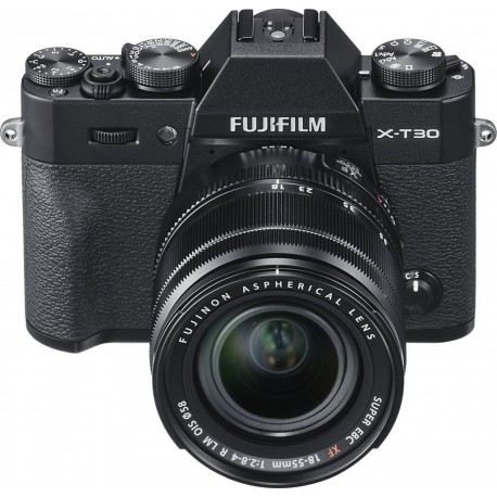 Fujifilm Appareil photo Hybride X-T30 Noir + XF 18-55mm