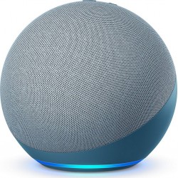 Amazon Assistant vocal Echo 4 Bleu gris