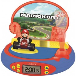 Lexibook Réveil RP500UNI Projecteur Nintendo Mario Kart