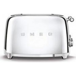 Smeg Grille-pain TSF03SSEU Toaster 4 tranches Chrome