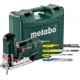 Metabo Scie sauteuse STE 100 Quick Set (601100900) avec 20 lames de scie sauteuse Coffret