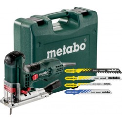 Metabo Scie sauteuse STE 100 Quick Set (601100900) avec 20 lames de scie sauteuse Coffret