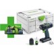 Festool Perceuse-visseuse sans fil T18+3 Basic-Promo 2021