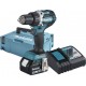 Makita Perceuse et visseuse sans fil DDF484RF1J