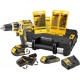 Dewalt Jeu de perceuses à percussion DeWalt 18V 1,5 Ah avec accessoires DCK795S2T-QW