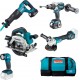 Makita Kit spécial d'appareils sans fil 18 V DLX5067TX1