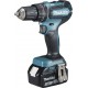 Makita Perceuse à percussion sans fil DHP485RFJ