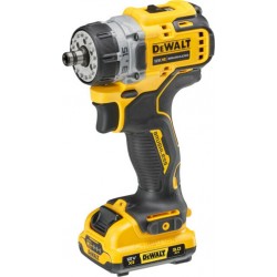 Dewalt Perceuse-visseuse sans fil DeWalt 12 volts / 3 Ah avec 4 porte-outils interchangeables sans outil DCD703L2T-QW