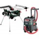 Metabo Set scie circulaire de table TS 254 + aspirateur tous usages ASR 35 M ACP metabo, carton 690889000