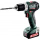 Metabo Perceuse-visseuse sans fil PowerMaxx BS 12 BL metabo, Coffret, 12V 2x2Ah Li-Ion + SC 30 601038500