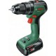 Bosch Perceuse-visseuse à percussion sans fil UniversalImpact 18V-60 : 1x PBA 18V 2.0Ah W-B 06039D7101