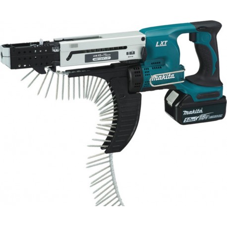 Makita Visseuse à chargeur de vis sans fil 45-75 mm 18 V DFR750RTE