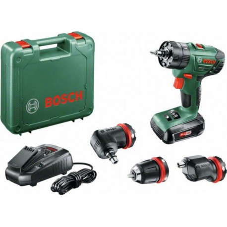 Bosch Perceuse à percussion sans fil à deux vitesses AdvancedImpact 18 QuickSnap, 1x PBA 18V 1,5 Ah 06039A3400