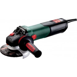 Metabo Meuleuse d'angle WEV 17-125 Quick Inox (600517000) avec réglage de la vitesse de rotation, écrou de serrage rapide