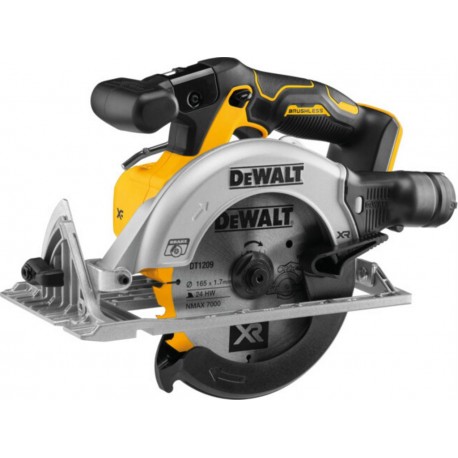 Dewalt Scie circulaire portative sans fil 18V XR DeWalt, 55mm (sans balais) - Version de base DCS565NT-XJ