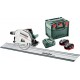 Metabo Set de scie circulaire plongeante sans fil KT 18 LTX 66 BL Set (691172810) avec rail de guidage FS 160 metaBOX 340 18V 2x